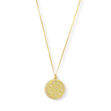 MOON & STARS COIN necklace