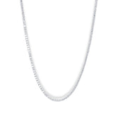 3MM STERLING SILVER TENNIS necklace