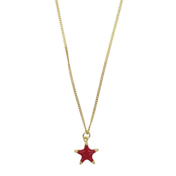 RED STAR MINI necklace