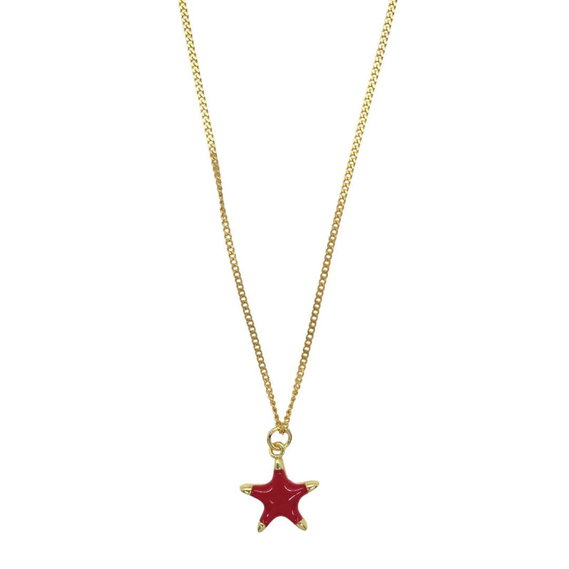 RED STAR MINI necklace