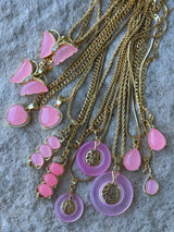 Pink Jade Necklaces