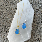 OCEAN BLUE BUDDHA SUPER MINI necklace