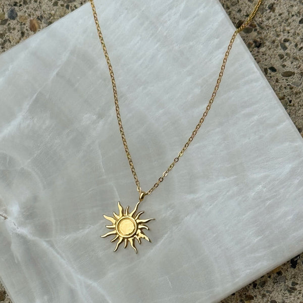 GOLDEN SUN MINI necklace