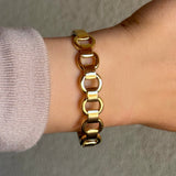 GOLD CIRCLES bangle