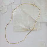 GOLD 1MM THIN SIMPLE chain