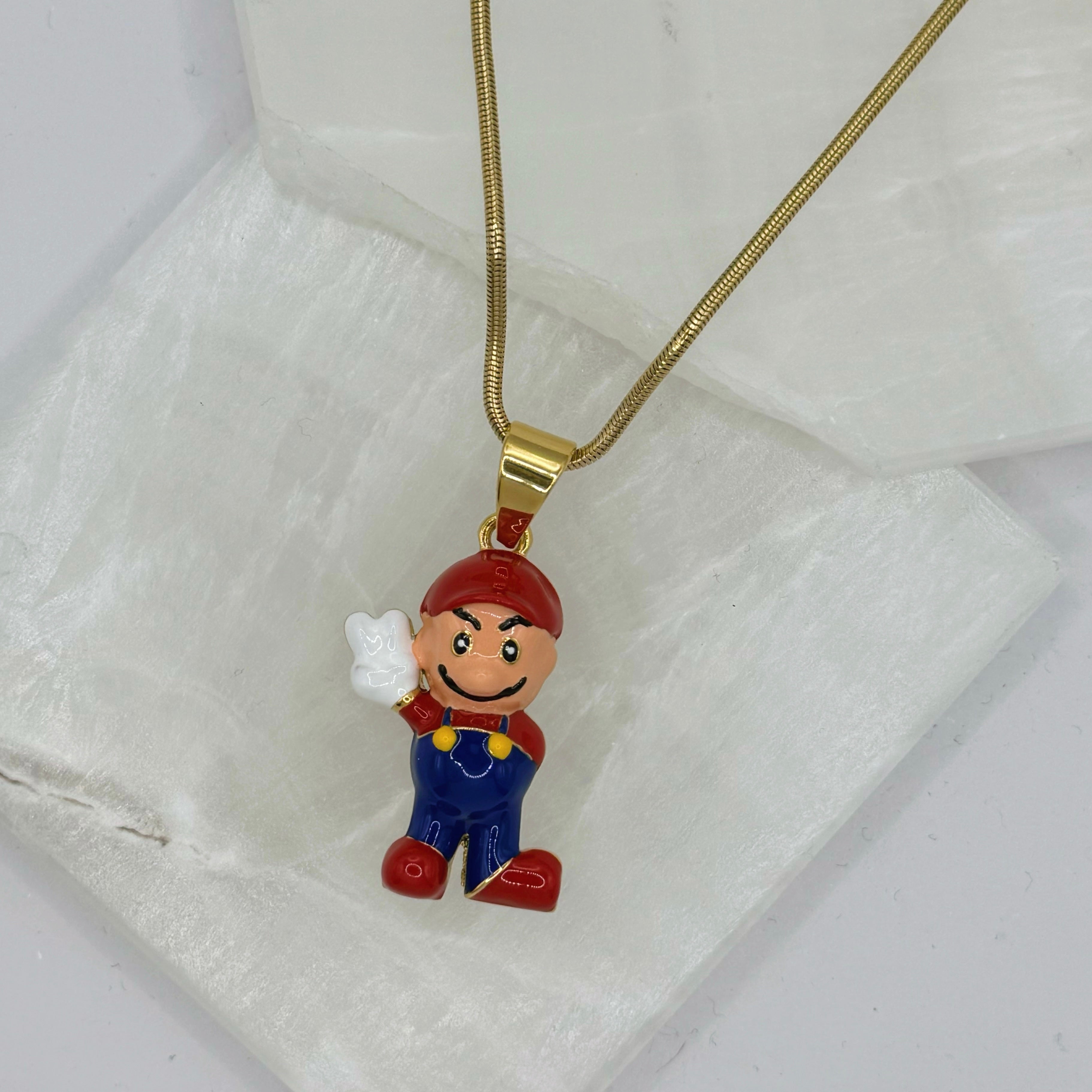 MARIO CARTOON necklace