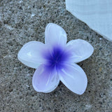 PURPLE FLOWER HAIR CLIP
