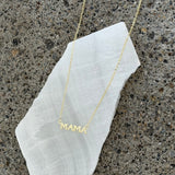 GOLD MAMA MINI necklace