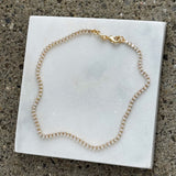 CRYSTAL MARQUIS anklet