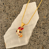 BLOSSOM CARTOON necklace
