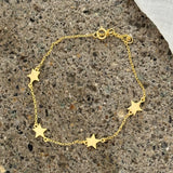 GOLD STARS DAINTY bracelet