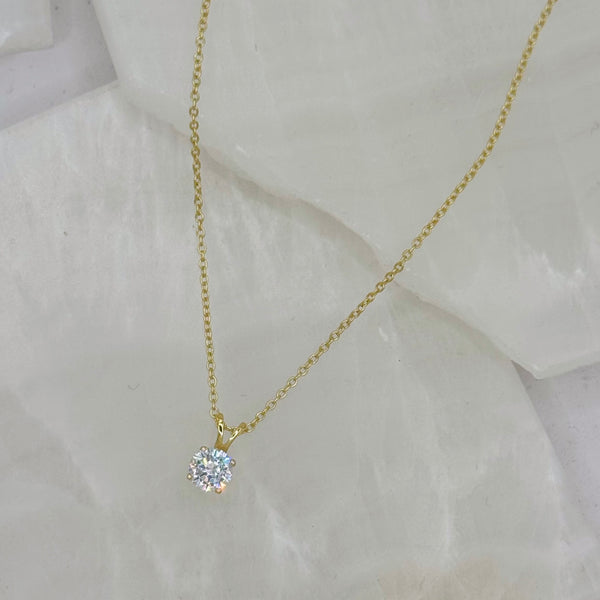 CRYSTAL STUD necklace