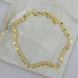 GOLDEN HEARTS anklet