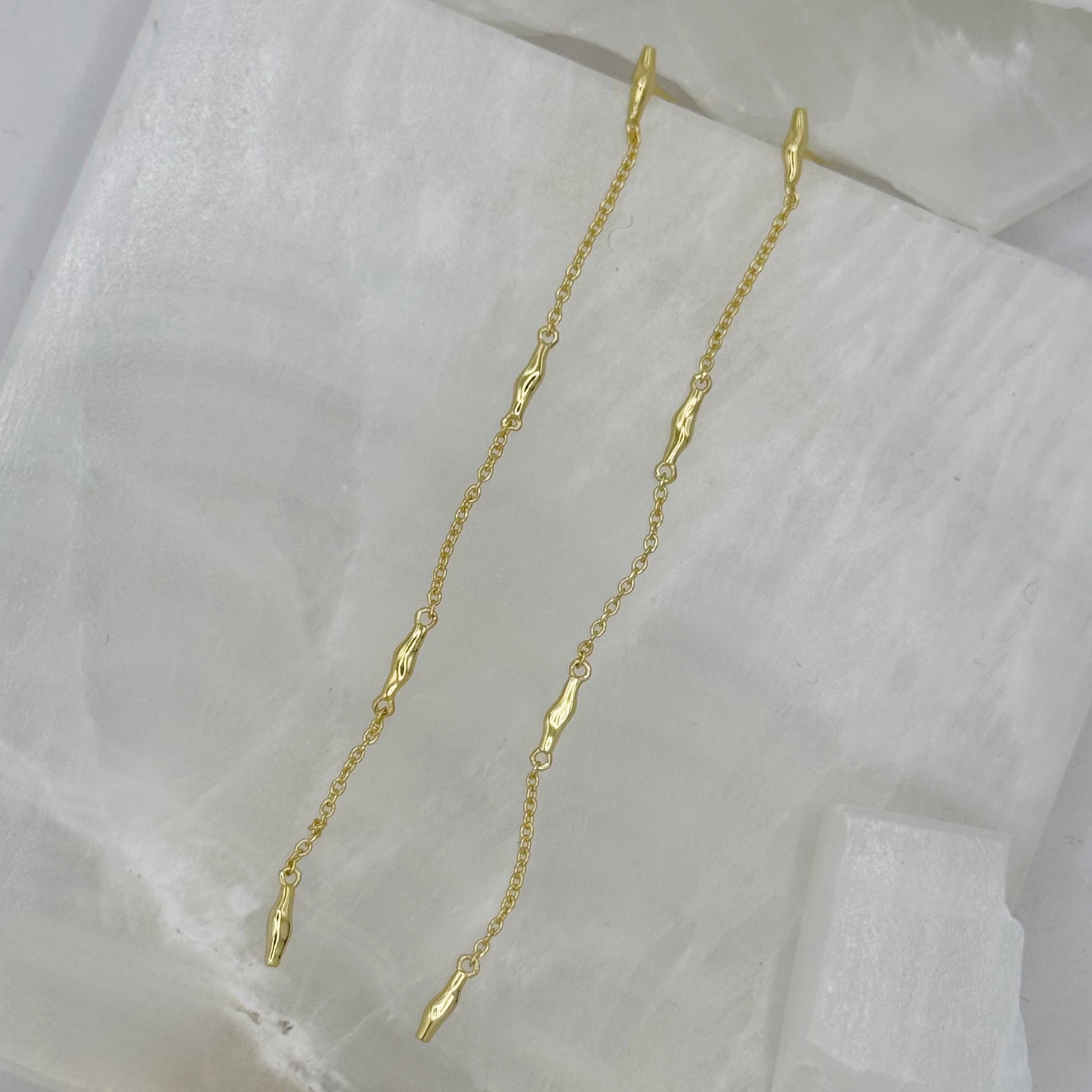 LIQUID GOLD DANGLE earrings