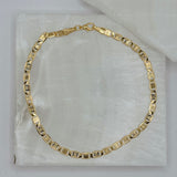 4MM DIAMOND CUT MARINER anklet
