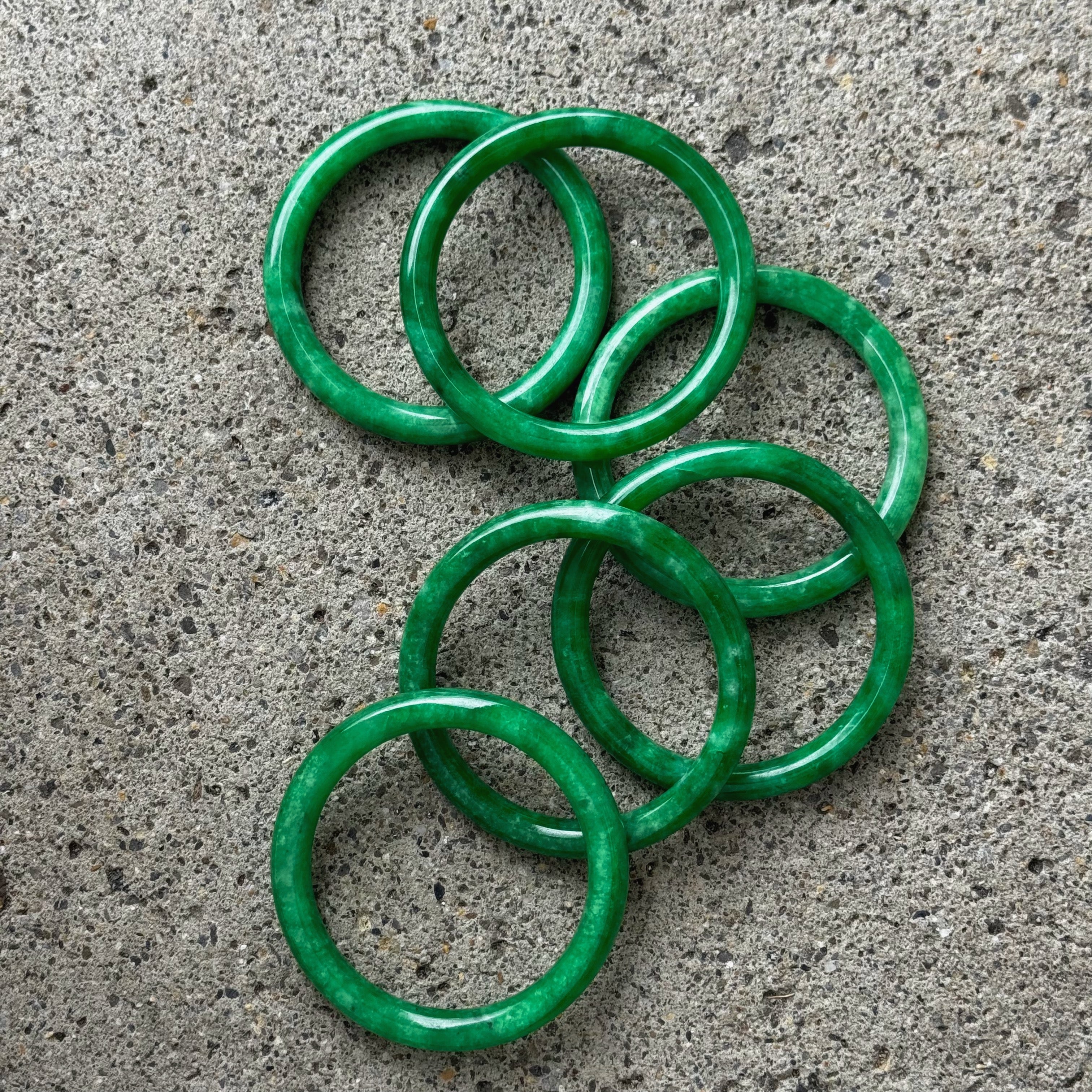 GREEN JADE bangle