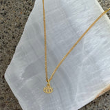 GOLDEN EYE SUPER MINI II necklace