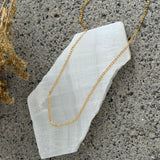 GOLD THIN MARINER chain