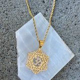 GOLDEN UNIVERSE OHM necklace