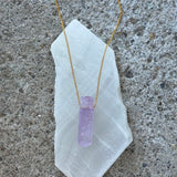 AMETHYST GEMSTONE necklace
