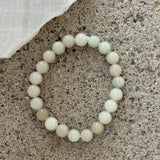 6MM HETIAN JADE BEADED bracelet