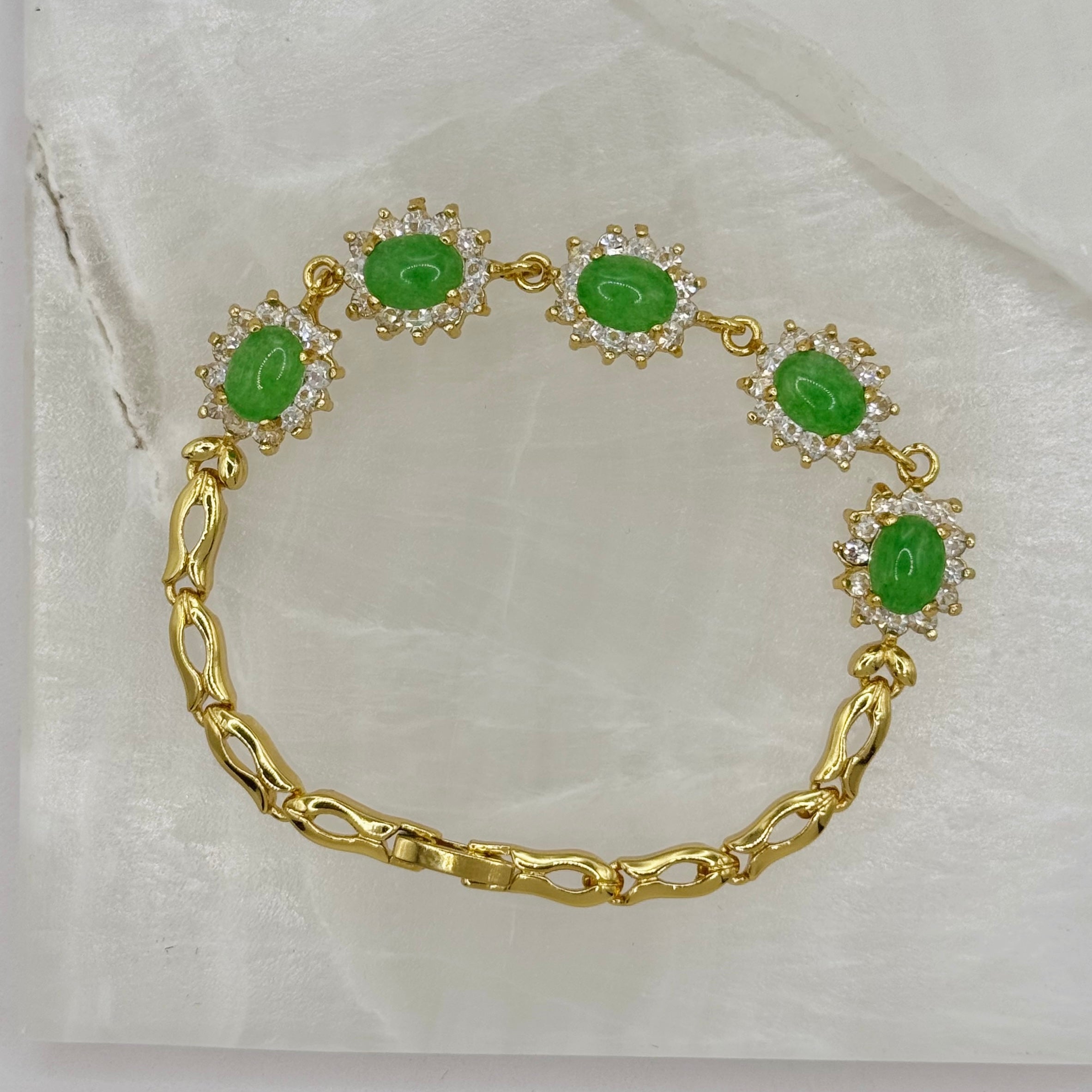 SARI GREEN JADE bracelet