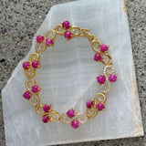 ANIA FUCHSIA JADE bracelet