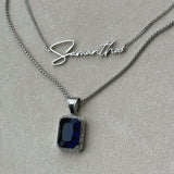 CUSTOM SIMPLE SCRIPT NAMEPLATE necklace