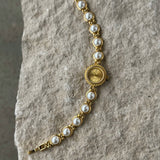 GOLD PEARL VINTAGE watch