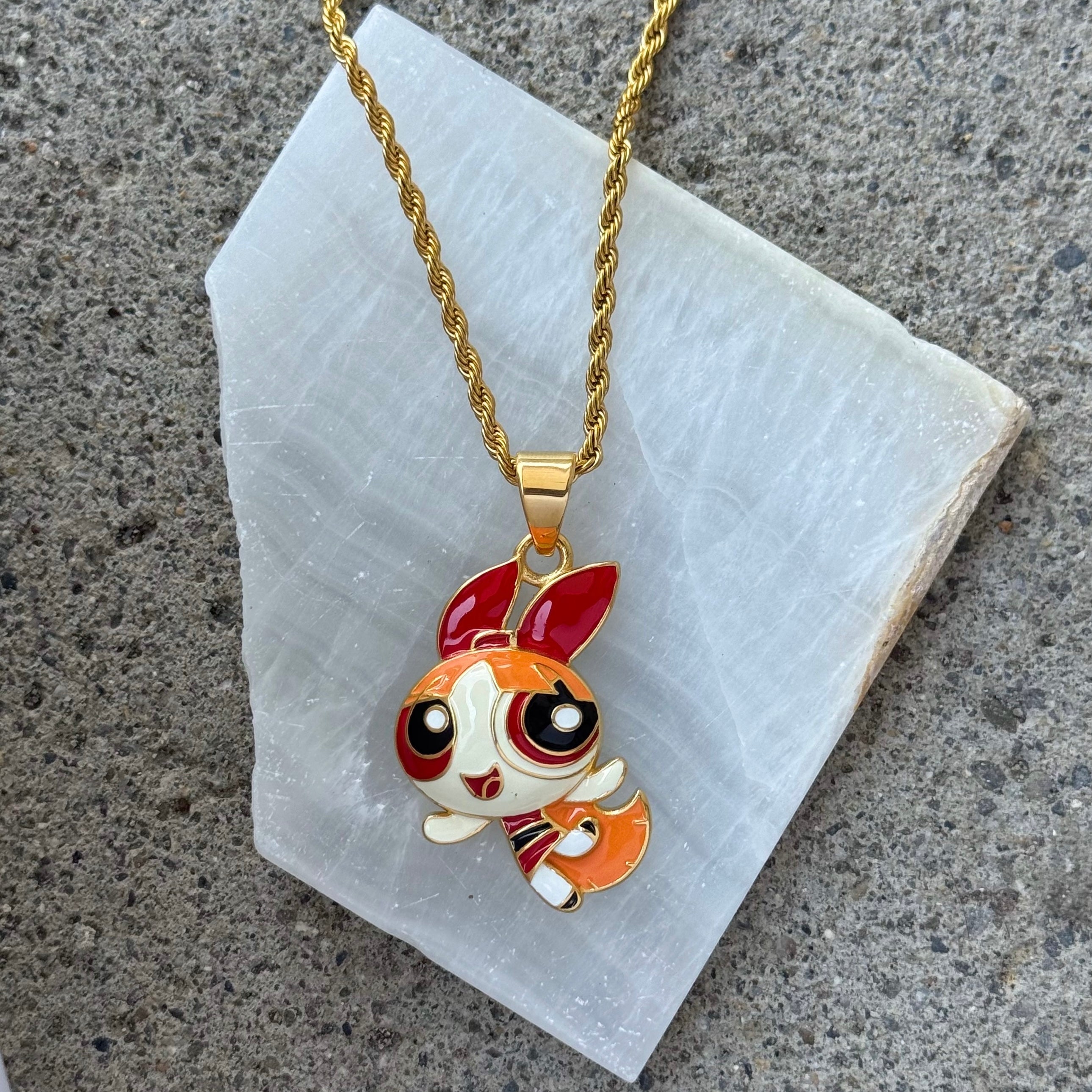BLOSSOM CARTOON necklace