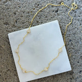 GOLD HEART BY THE YARD necklace