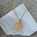 GOLDEN HAMSA LOVE necklace