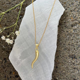 ITALIAN HORN necklace