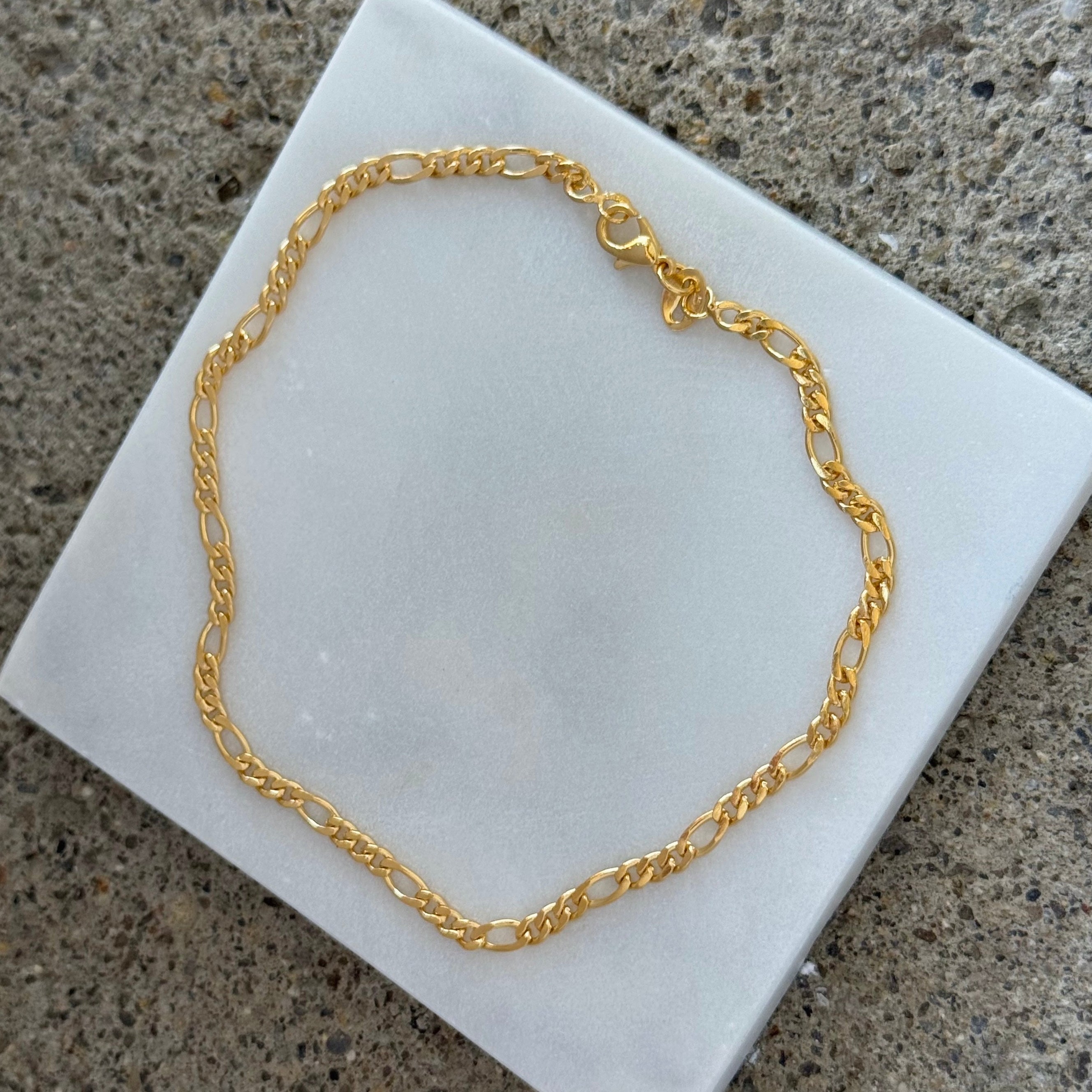 3MM FIGARO anklet