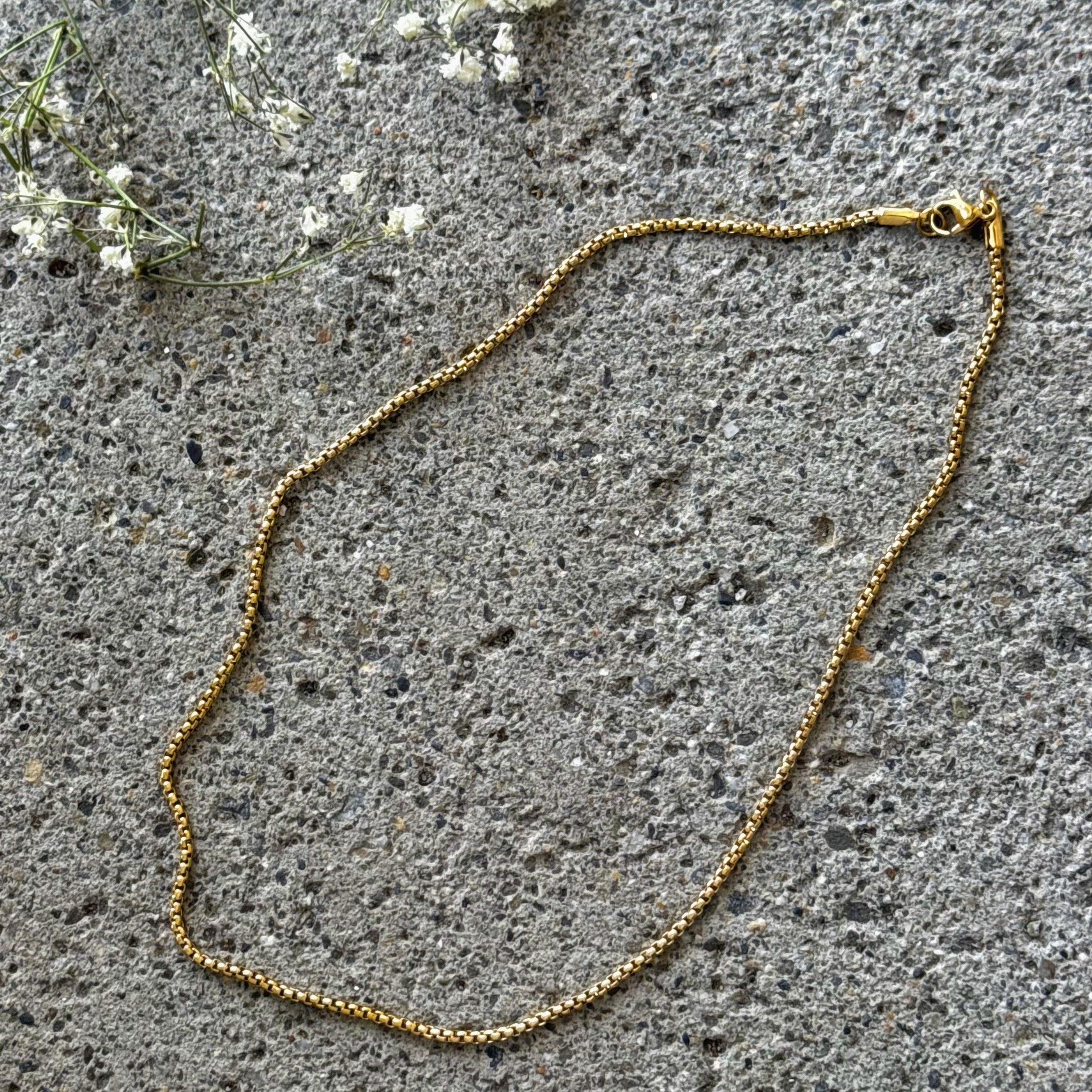 2MM GOLD ROLO chain