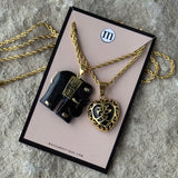 ELEPHANT HEART LOVE BLACK JADE set