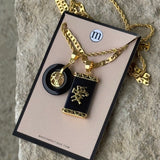 LOVE GOOD FORTUNE BLACK JADE set