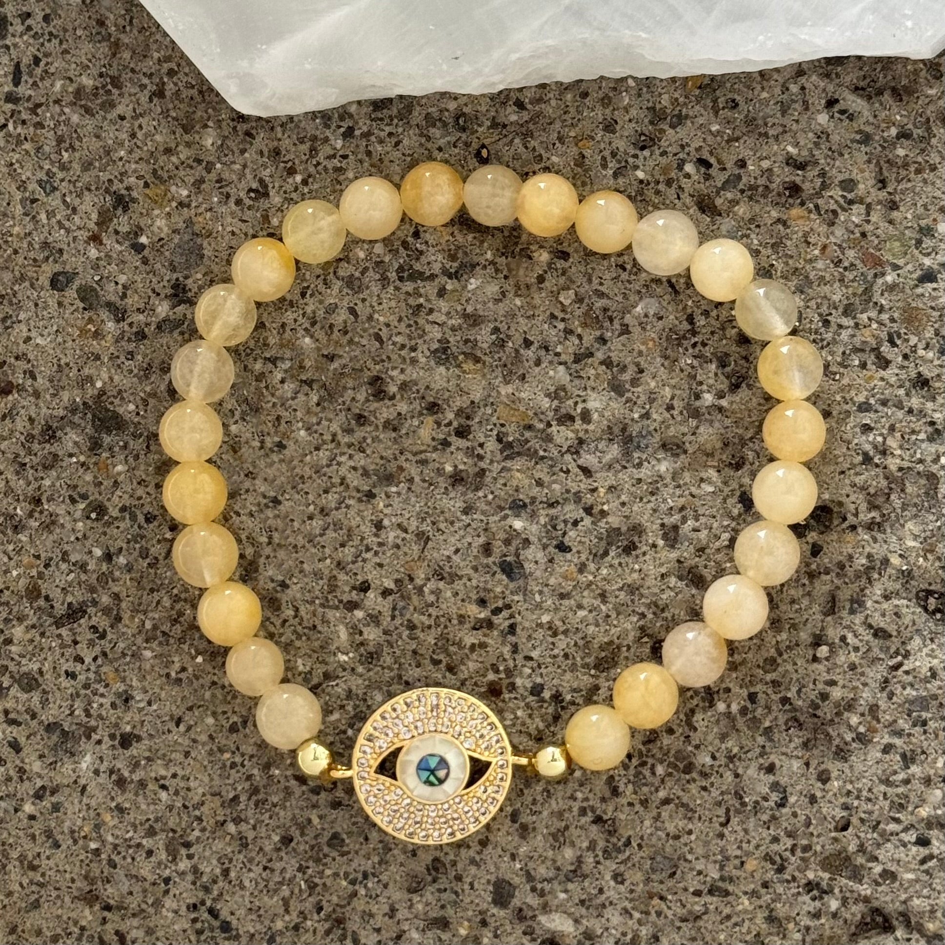 EVIL EYE BEADED bracelet