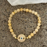 EVIL EYE BEADED bracelet