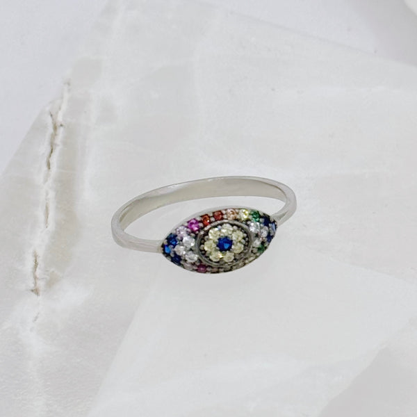 EVIL EYE COLOR ring