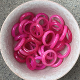 5MM FUCHSIA JADE ring