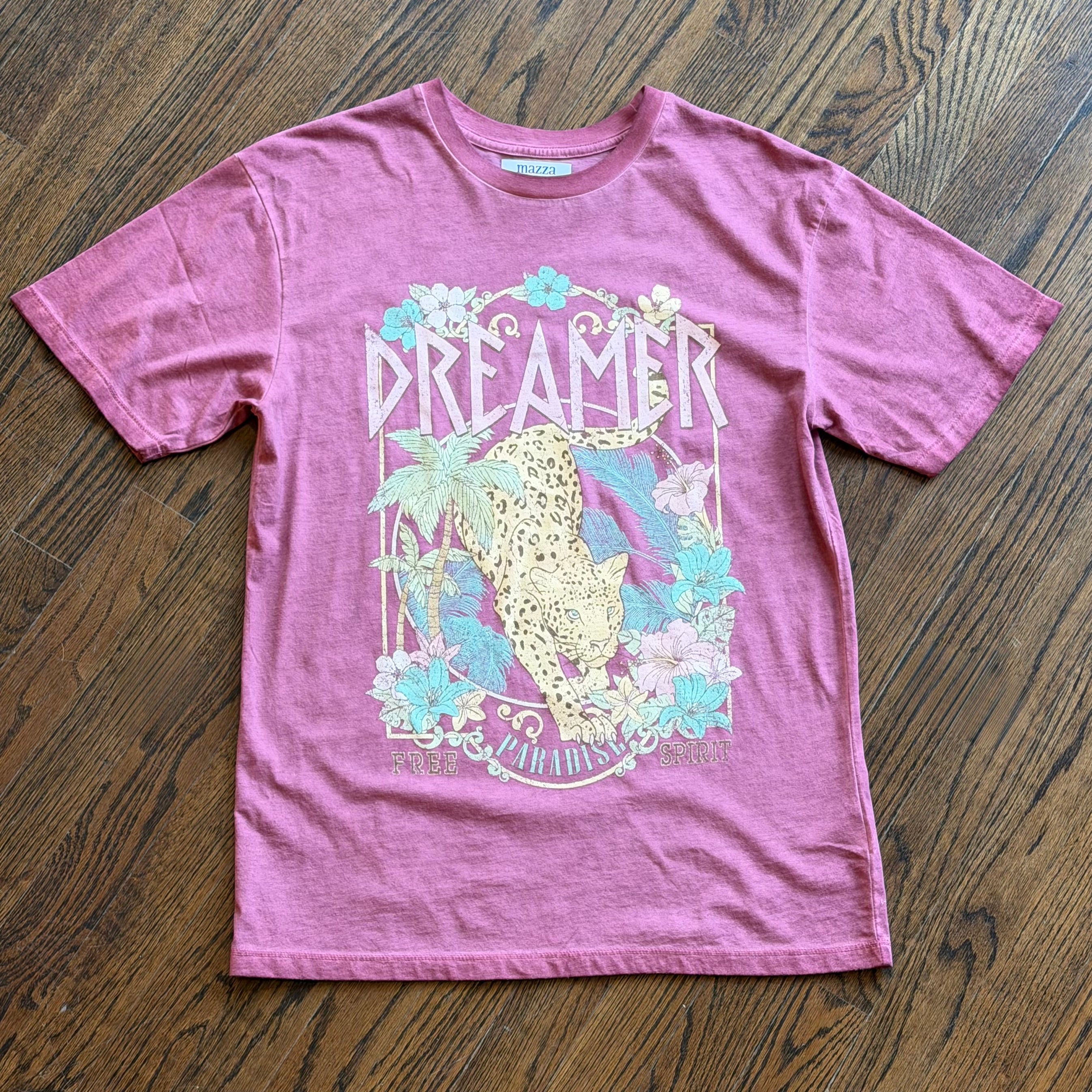 PINK DREAMER GRAPHIC T-SHIRT