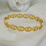 8MM GOLD MARINER bangle