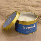 GEMINI ZODIAC SCENTED candle