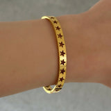 GOLD STARS bangle