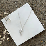 SILVER DOLPHIN necklace