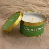 CAPRICORN ZODIAC SCENTED candle