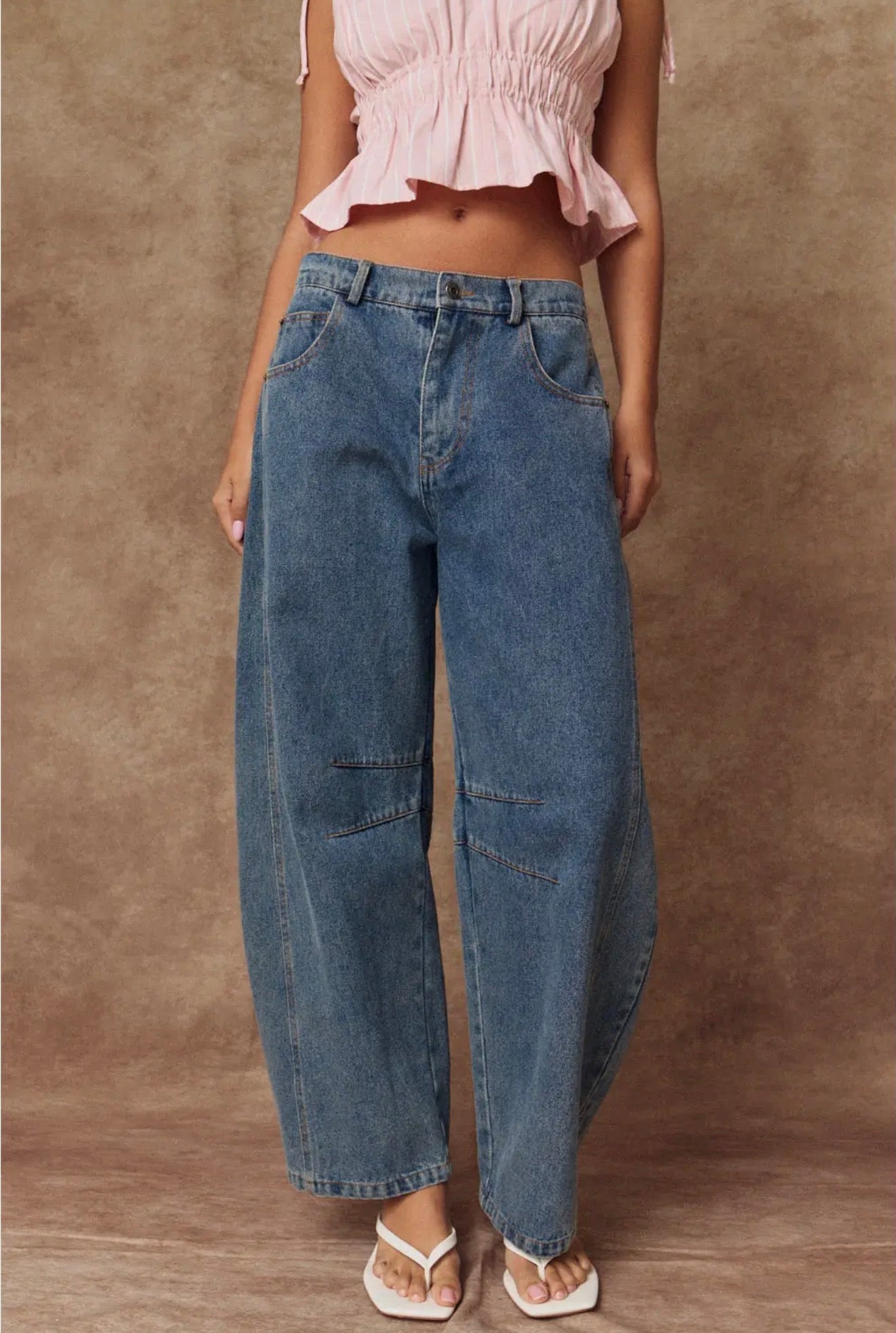 SATANAY BARREL jeans