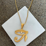LARGE EYE OF HORUS necklace