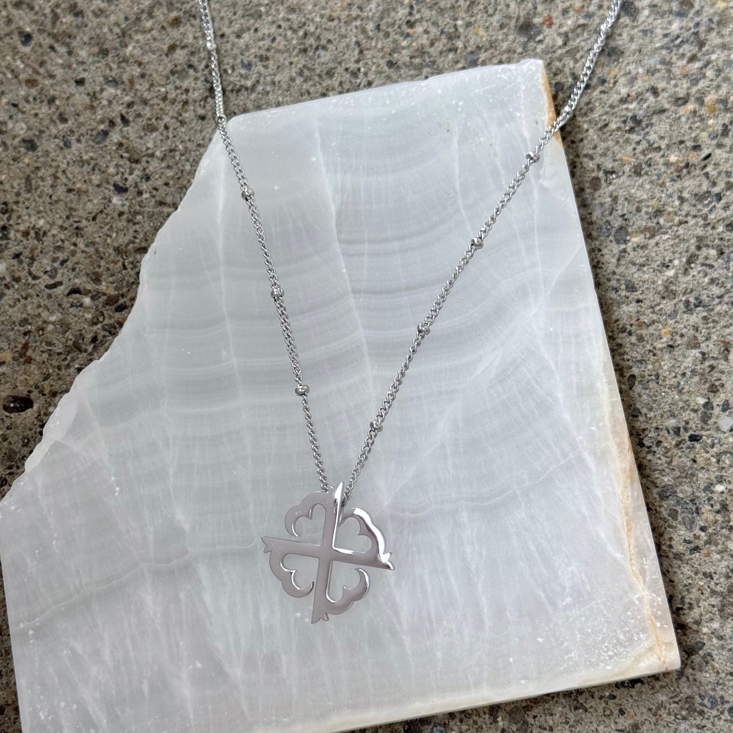 SILVER VAINAKH CAUCASUS necklace